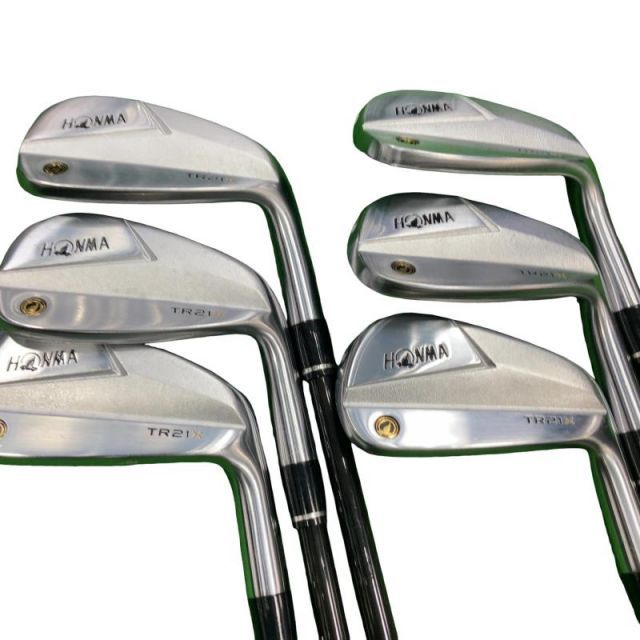 中古】 本間ゴルフ TOUR WORLD TR21X 7S アイアンセット IR VIZARD