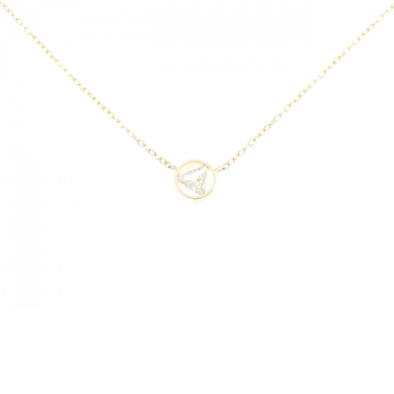 K18YG ダイヤモンド ネックレス 0.127CT