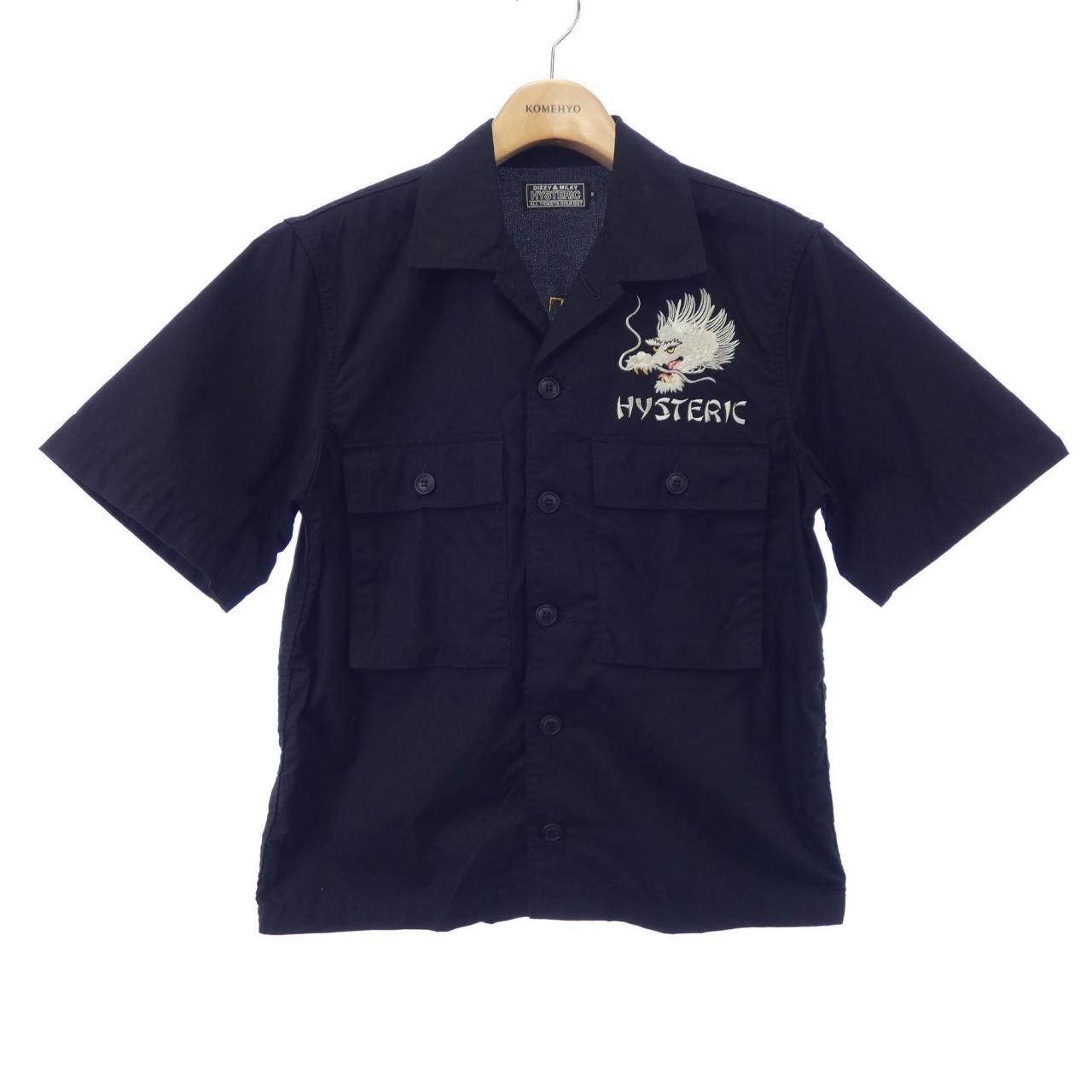 ヒステリックグラマー HYSTERIC GLAMOUR 02251AH04 メンズ ヒステリックグラマー HYSTERIC GLAMOUR 02251AH04 S／Sシャツ