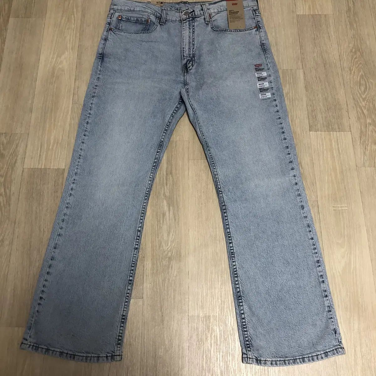 36) 新品 リーバイス Levi's 527 スタンダード ブーツカット ライト ウォッシュ