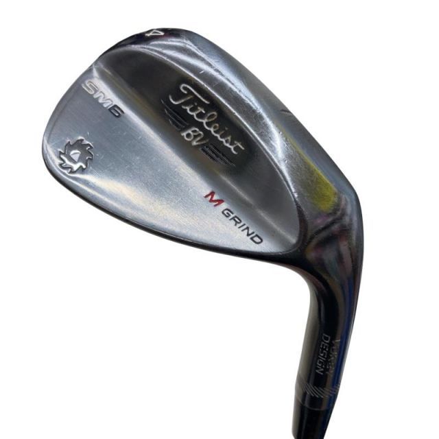 【中古】 タイトリスト VOKEY SPIN MILLED SM6 スティールグレー 54°/08°M ウェッジ WG Dynamic Gold (フレックスS) メンズ 男性用 右利き 右用 Cランク ゴルフクラブ