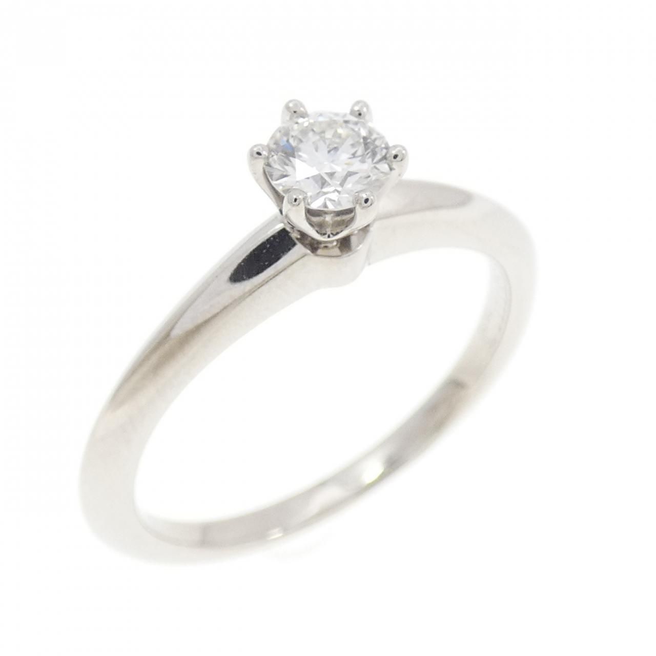 ティファニー クラシックソリティア リング 0.26CT