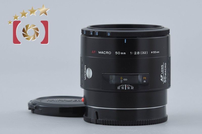 【中古】MINOLTA ミノルタ AF MACRO 50mm f/2.8 旧タイプ