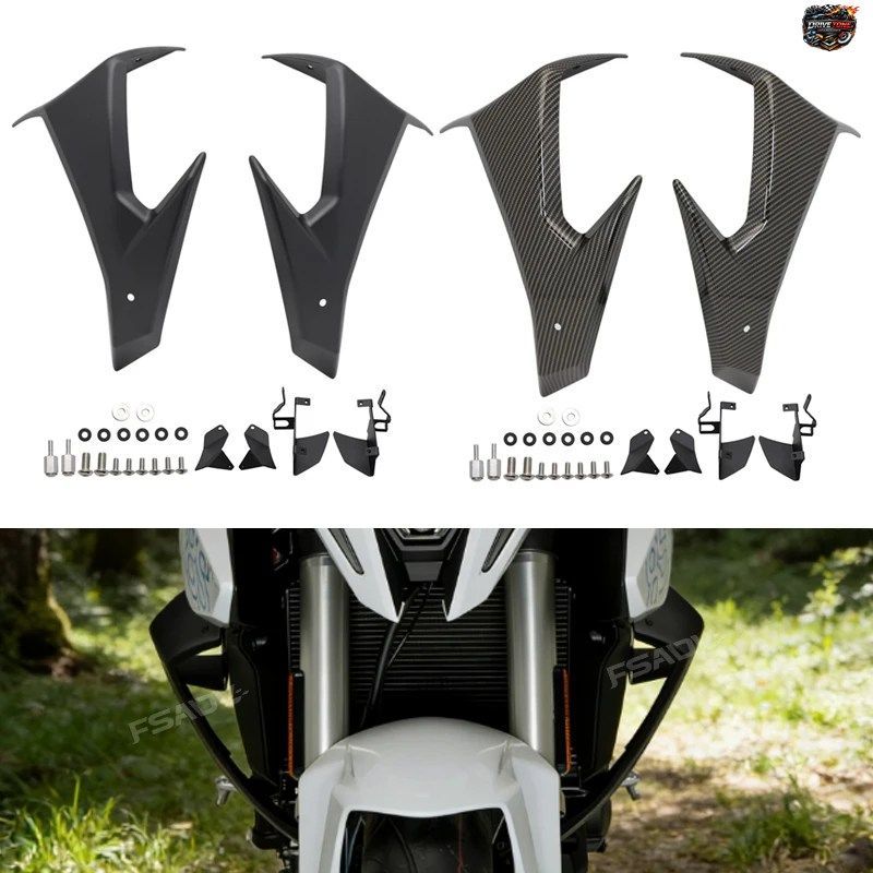 スズキ GSX-8S フロントダウンフォーススポイラーウィングレット GSX8S GSX 8S 2023 2024 フロントスポーツネイキッドエアロダイナミックウ