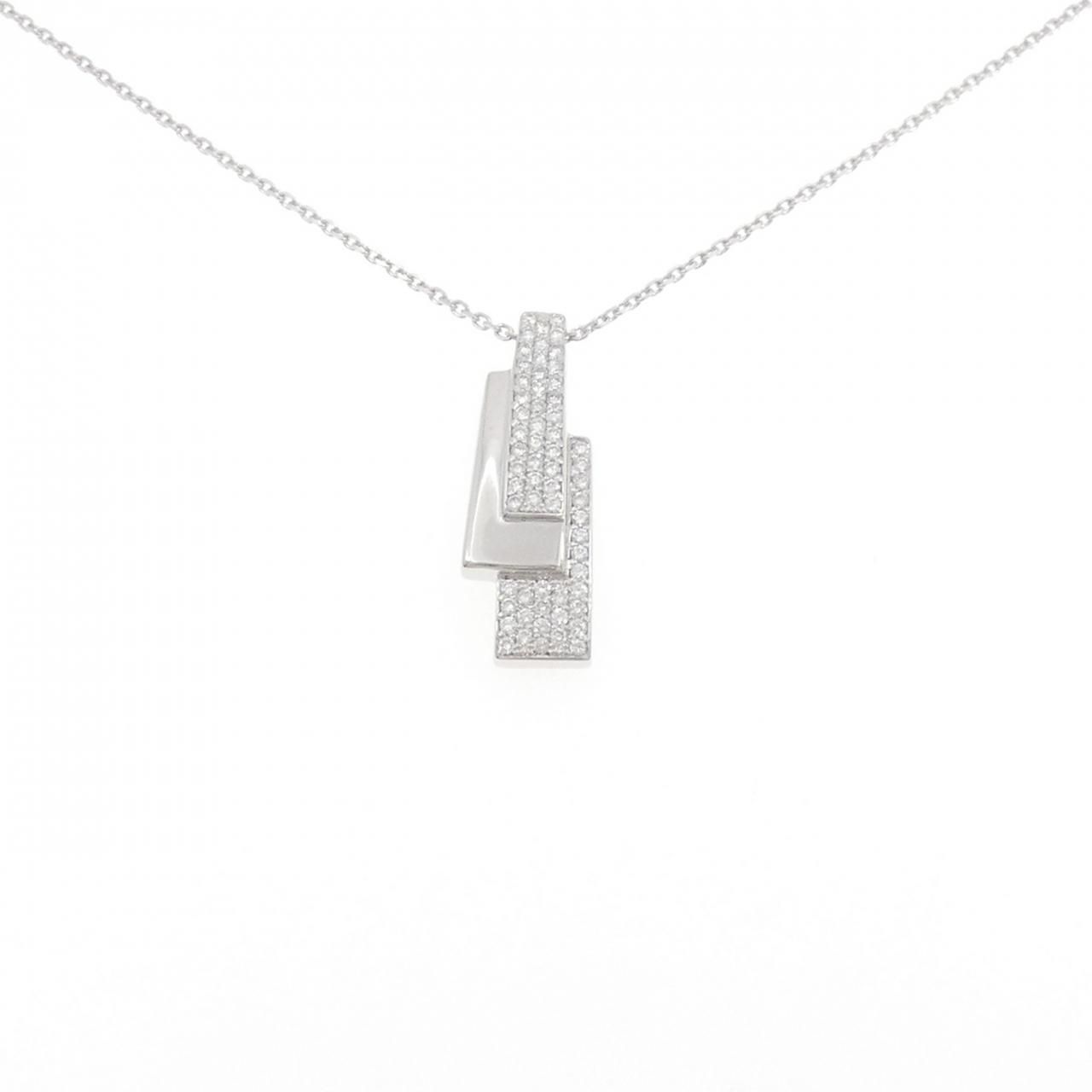 キャサジ ダイヤモンド ネックレス 0.78CT