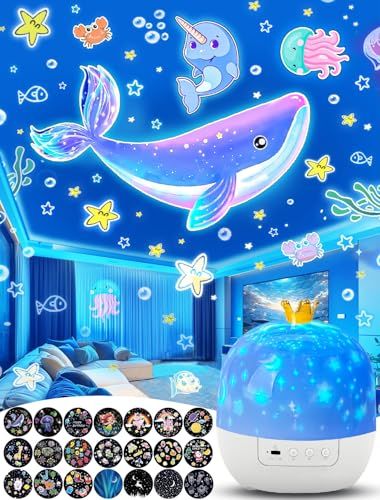21種類投影フィルム プラネタリウム 家庭用 子供 本格的 人気 星 月 星空 クジラ 星座 太陽系 クラゲ イルカ 人魚 ユニコーン 恐竜 投影ライト ナイトライト ベッドサイドランプ 授乳ライト 360度回転 光色変換 輝度調整 知育/学 ae2377f9 4,746円