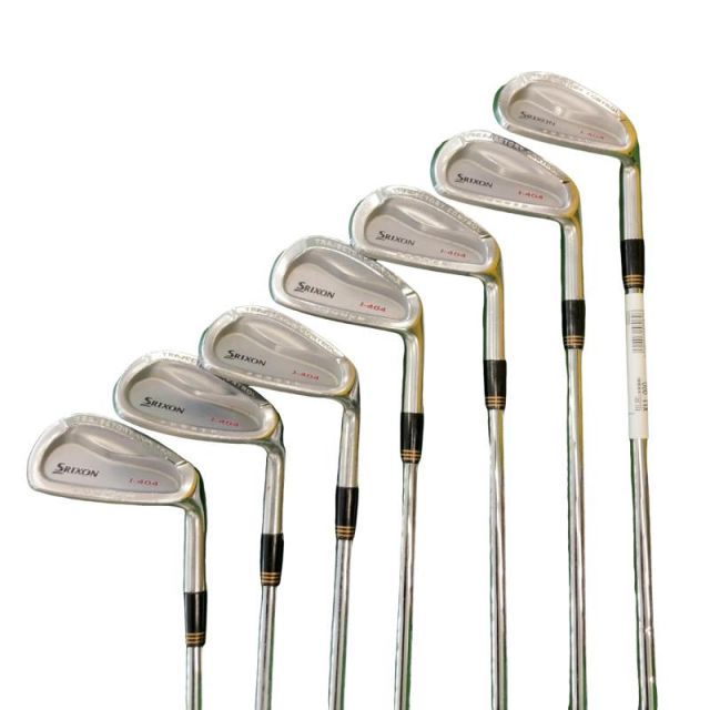【中古】 ダンロップ SRIXON I-404 8S アイアンセット IR NS PRO 950GH (フレックスS) メンズ 男性用 右利き 右用 Dランク ゴルフクラブ