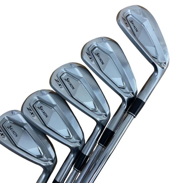【中古】 ダンロップ SRIXON ZXi5 6S アイアンセット IR 純正特注シャフト (フレックスS) メンズ 男性用 右利き 右用 Cランク ゴルフクラブ