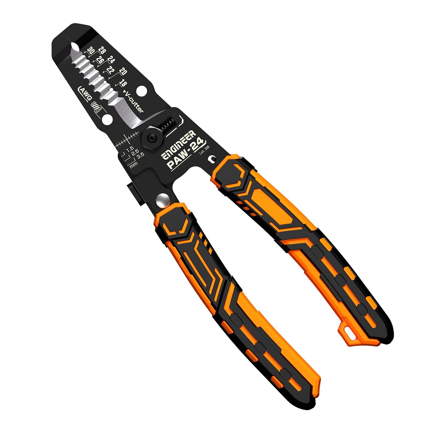 エンジニア 精密ワイヤーストリッパーEz 対応サイズ：AWG30?18 全長：161mm PAW-24送料無料 097a0ca1