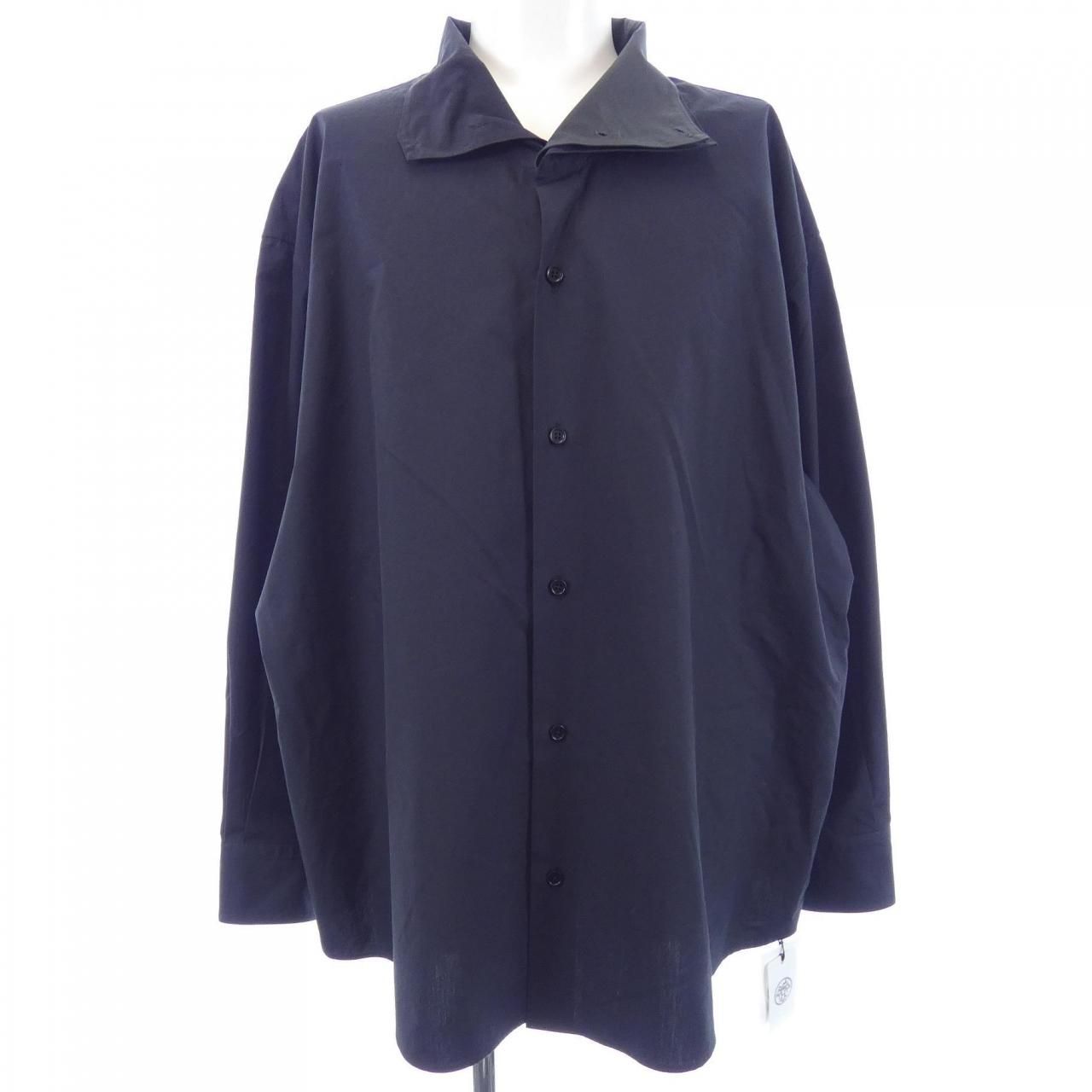 エルメス HERMES ボクシーカットダブルハイカラーシャツ 466400H2 シャツ