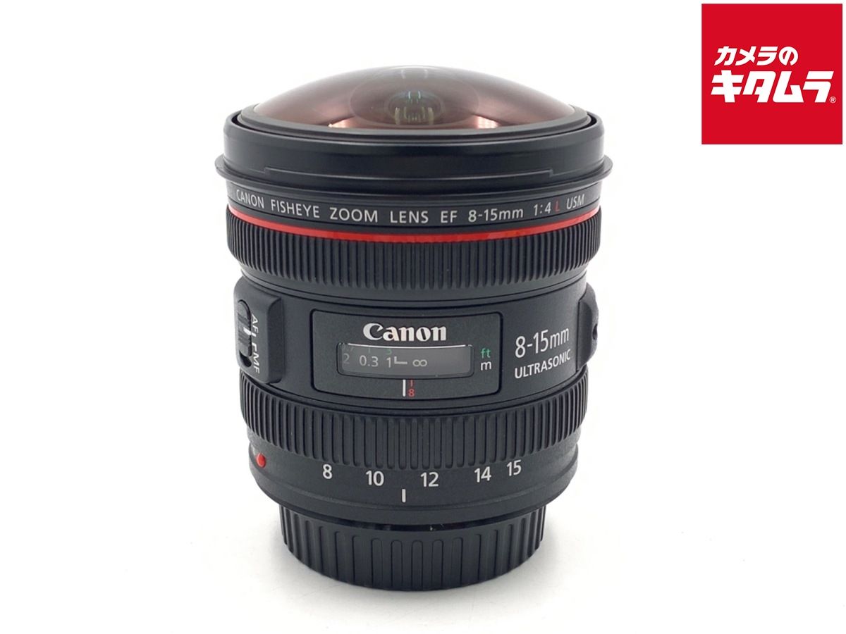 【中古】 【美品】 キヤノン EF8-15mm F4L フィッシュアイ USM