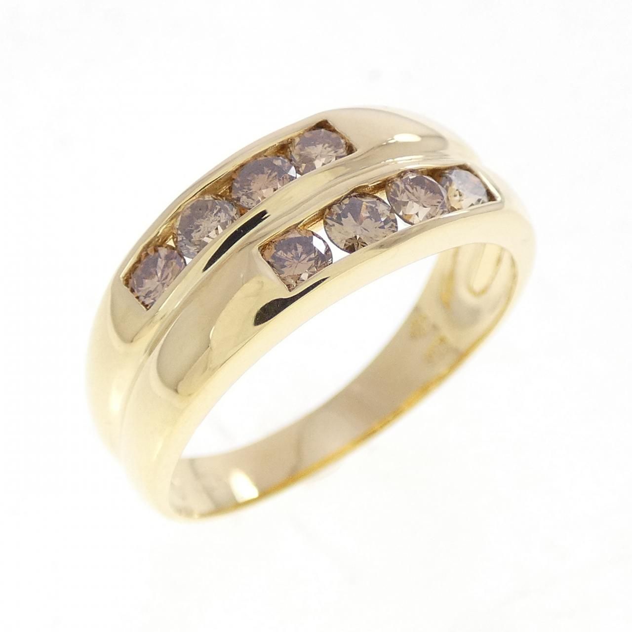 K18YG ダイヤモンド リング 0.56CT