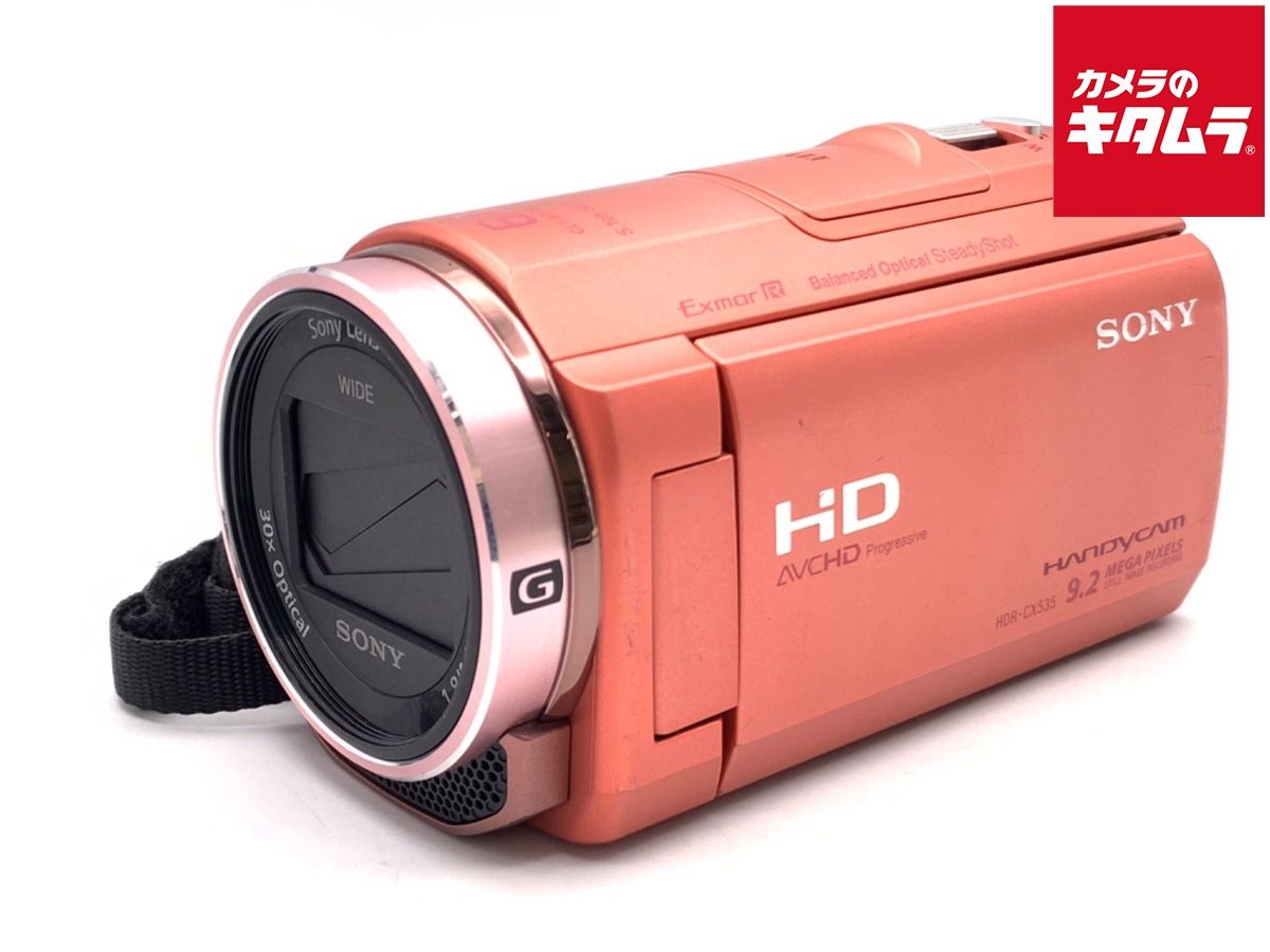 【中古】 【並品】 ソニー HDR-CX535 ピンク