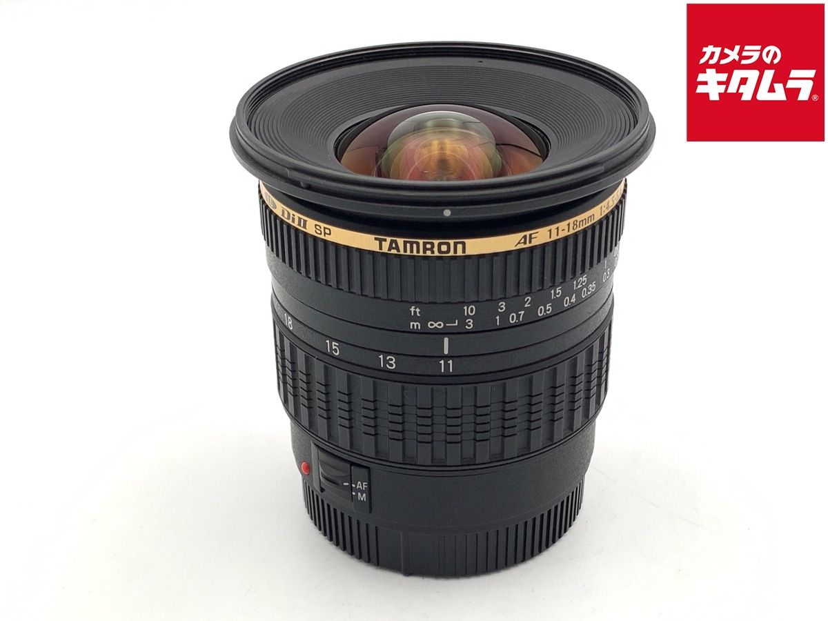 【中古】 【良品】 タムロン SP AF 11-18ｍｍ F/4.5-5.6 Di II キヤノン用