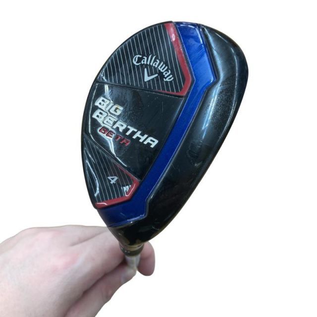 【中古】 キャロウェイ BIG BERTHA(2014) BETA U4 ユーティリティ UT AIR Speeder for BIG BERTHA(ユーティリティ) (フレックスR) メンズ 男性用 右利き 右用 Cランク ゴルフクラブ