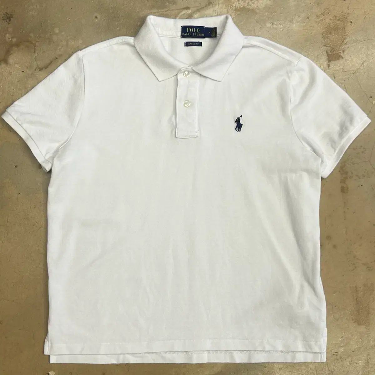 POLO RALPH LAUREN レディース ホワイト カラ― 半袖Tシャツ M