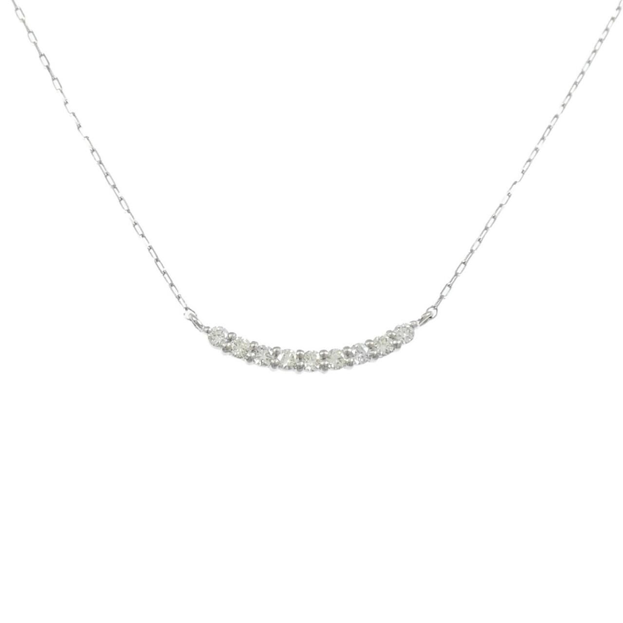 【新品】PT900 ダイヤモンド ネックレス 0.10CT