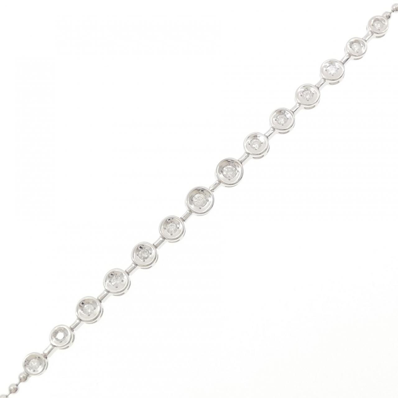 K18WG ダイヤモンド ブレスレット 165,300円