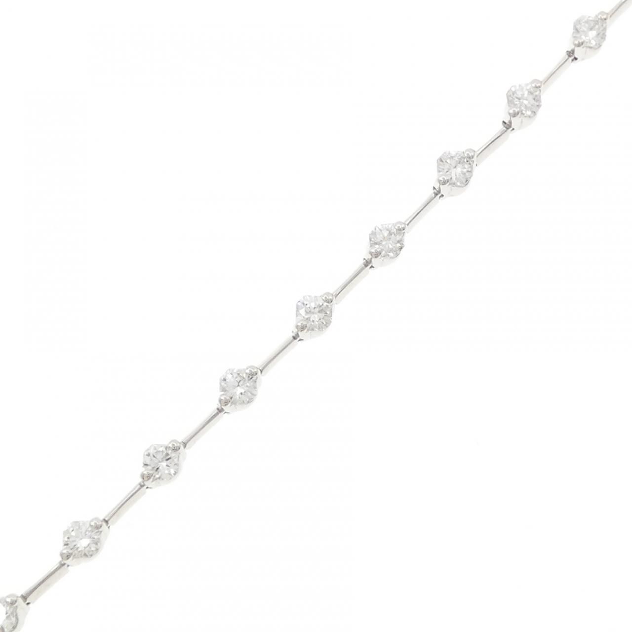 PT850 ダイヤモンド ブレスレット 2.70CT