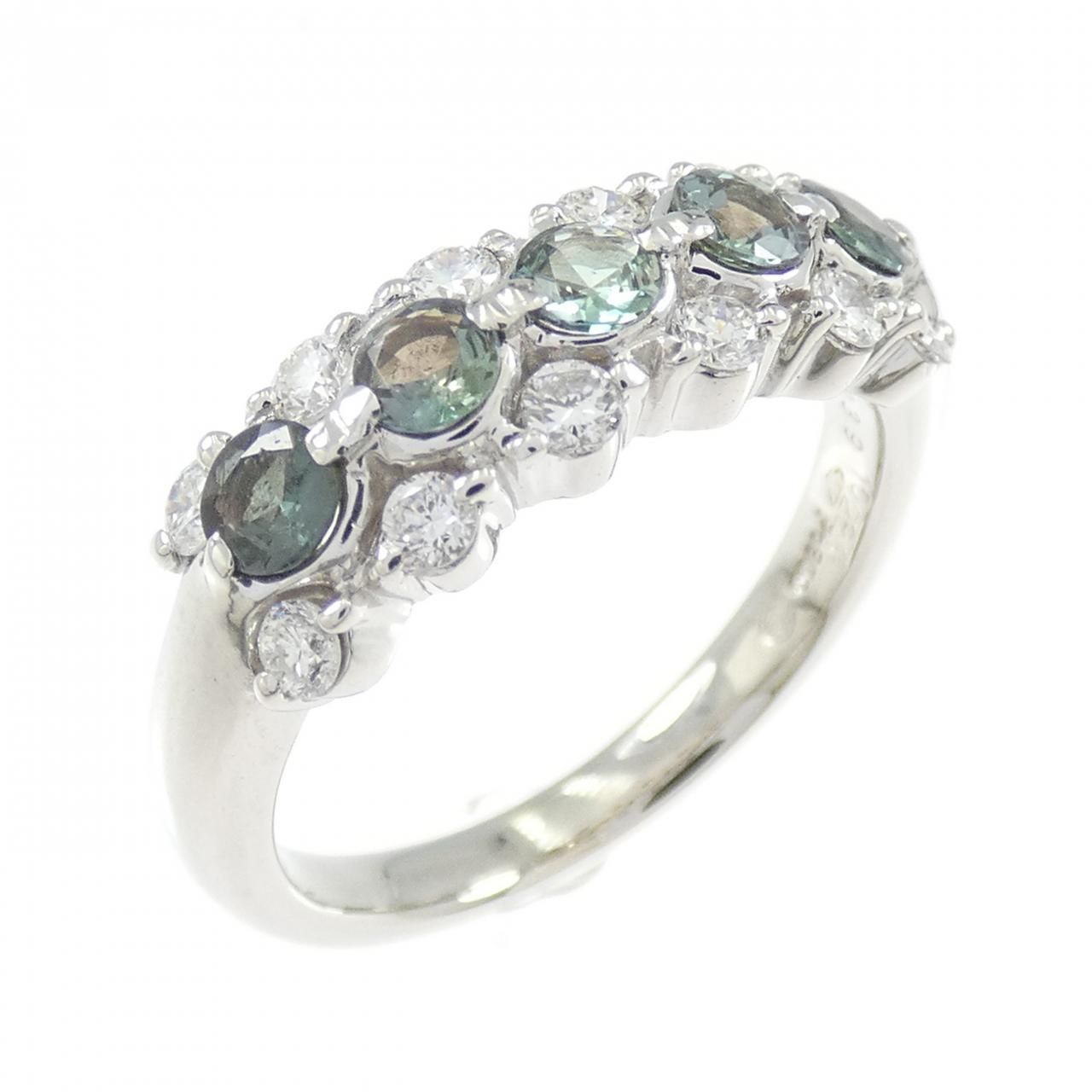 PT900 アレキサンドライト リング 0.57CT