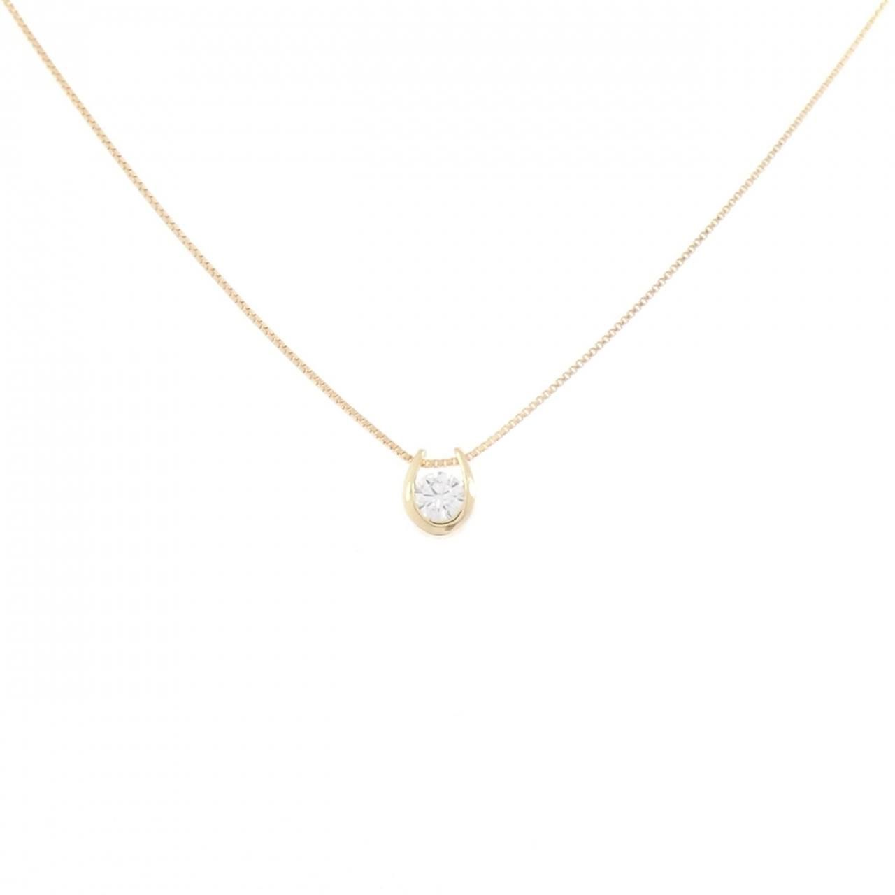 K18YG ダイヤモンド ネックレス 0.08CT