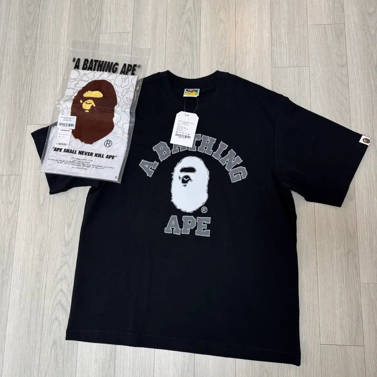 A BATHING APE アベイシングエイプ リラックスドフィット 半袖 S
