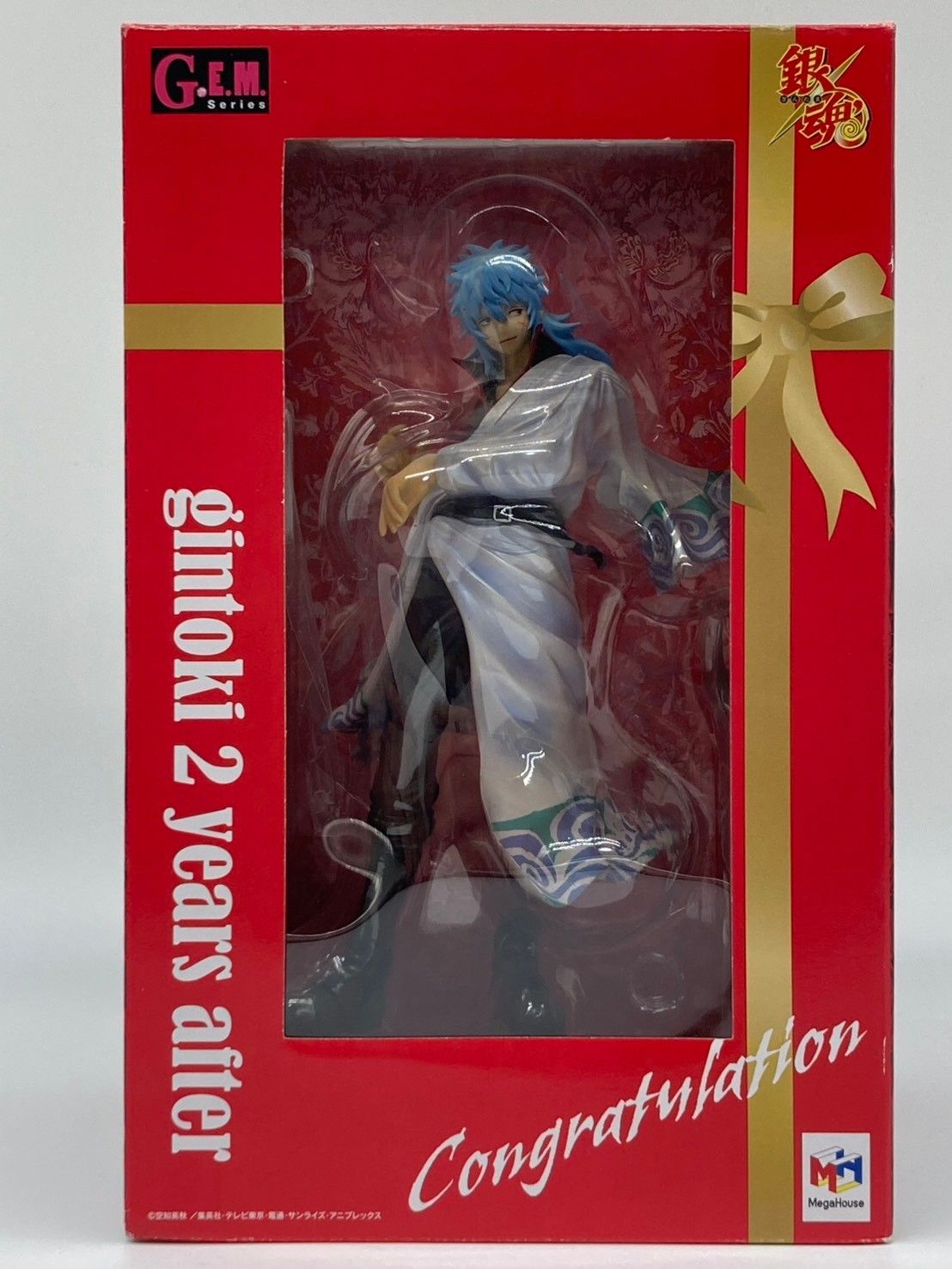 【100体限定】【当選品】G.E.M.シリーズ 銀魂 2年後 銀さん 完成品フィギュア メガハウス #nn