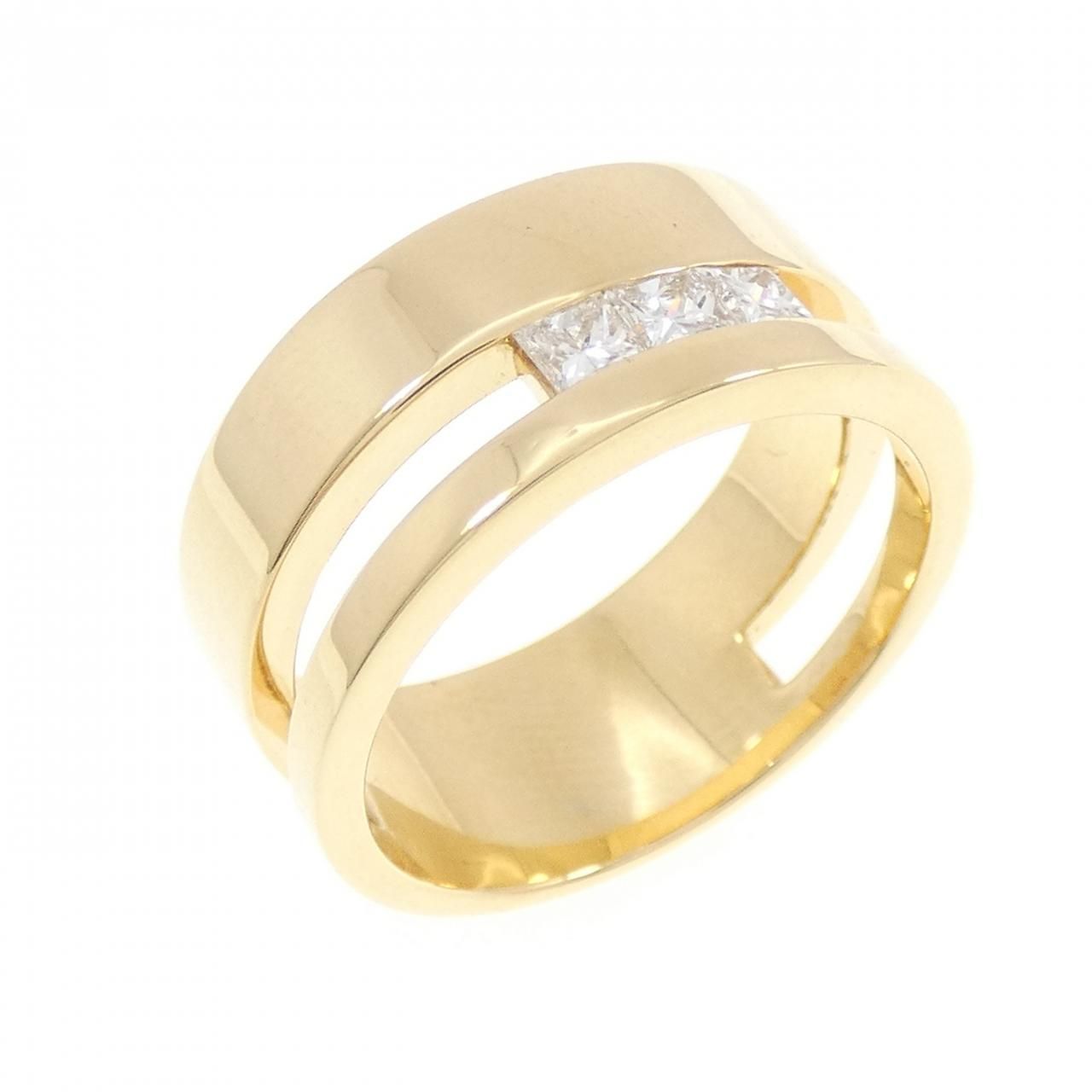750YG ダイヤモンド リング 0.15CT
