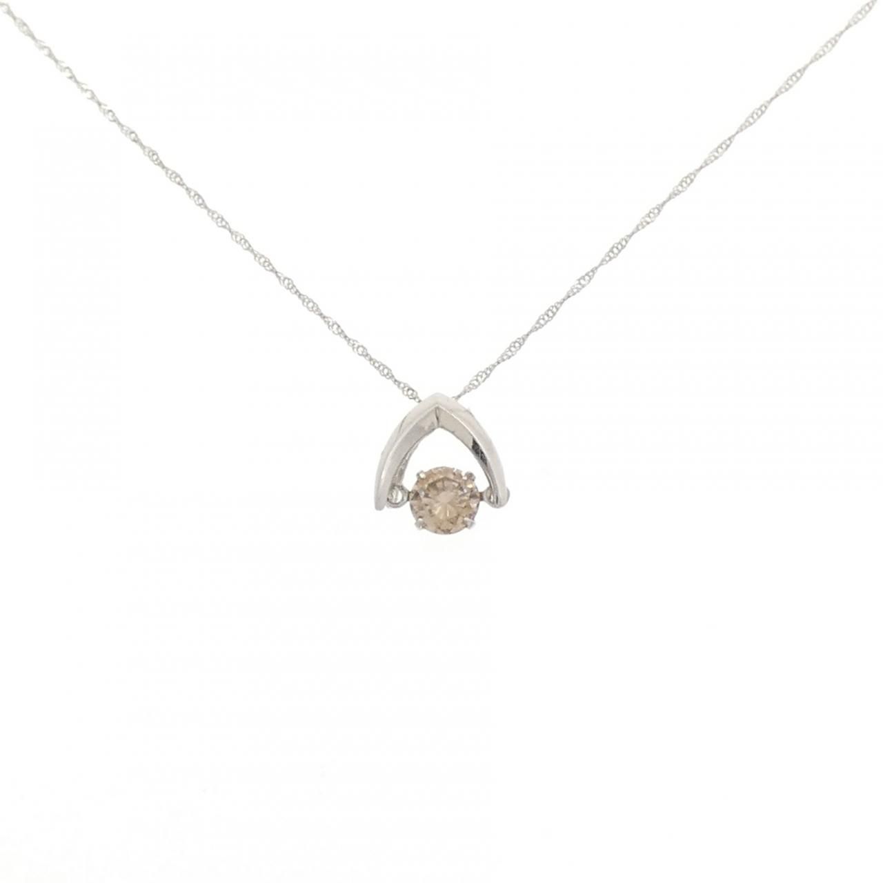 PT900/PT850 ダイヤモンド ネックレス 0.30CT 27,792円