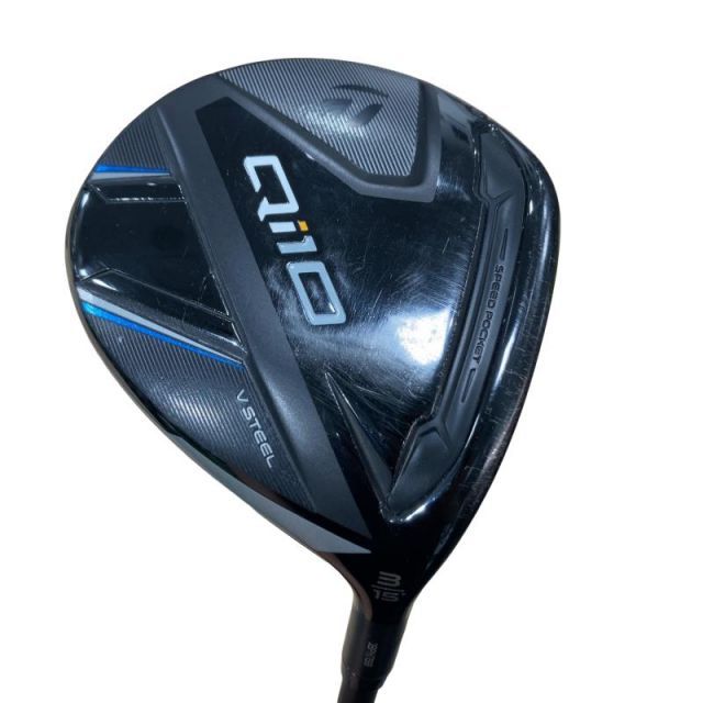 【中古】 テーラーメイド Qi10 3W フェアウェイウッド FW SPEEDER NX BLACK 60 (フレックスS) メンズ 男性用 右利き 右用 Cランク ゴルフクラブ