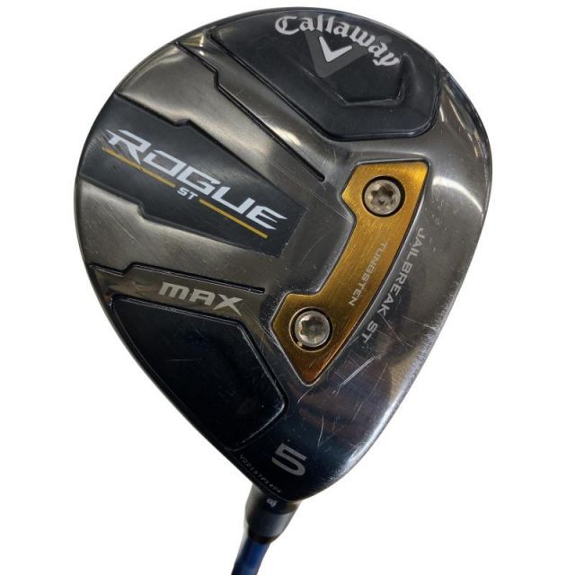 【中古】 キャロウェイ ROGUE ST MAX 5W フェアウェイウッド FW 純正特注シャフト (フレックスS) メンズ 男性用 右利き 右用 Cランク ゴルフクラブ