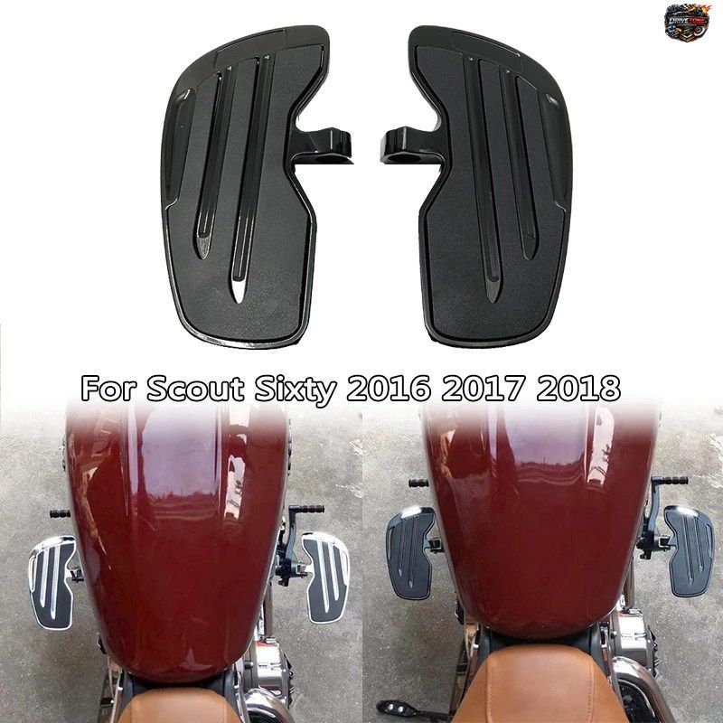 INDIAN SCOUT 2016-2018用フロントフットペグペダル、SCOUT SIXTY 2016-2021、SCOUT 2018用モーターサイクルワイドドライバーフットペダル