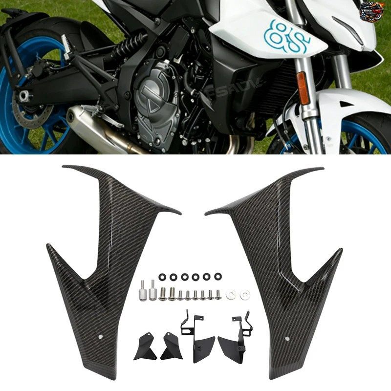 フロントスポイラーキット ダウンフォース ネイキッド フロントスポイラー ウィングレット エアロダイナミックウィング スズキ GSX8S 2025