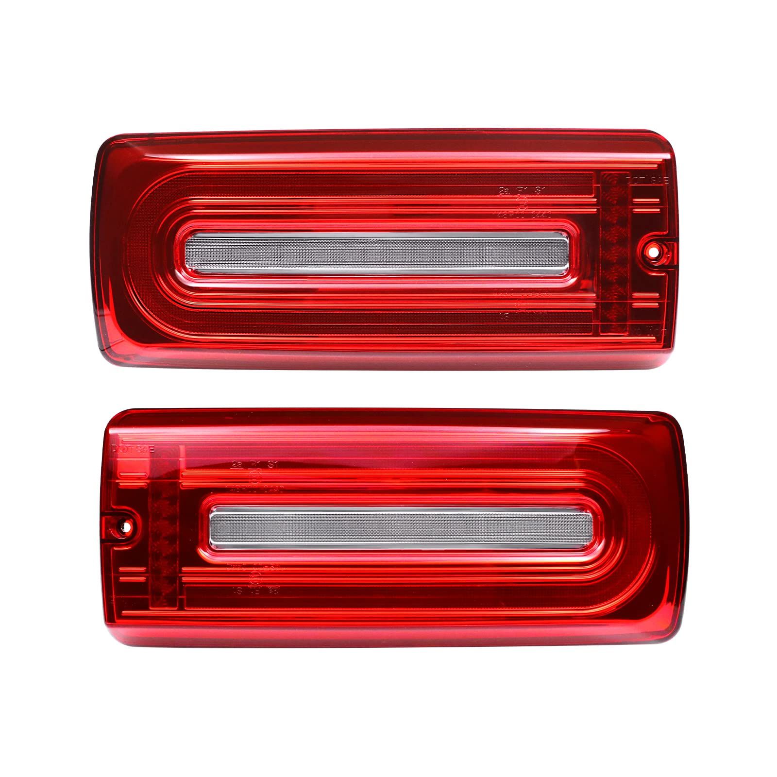 hotimp® Gクラス W463 (1990-2018) LED 流れて光る シーケンシャル ノーマル点灯切替SW付 ウインカー テールランプ ベンツ 互換品 ゲレンデ ヴァーゲン G-Class G500 G550 G55 G63 G65 左右2個セット