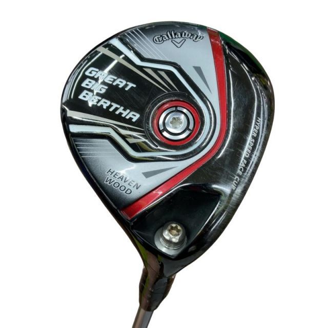 【中古】 キャロウェイ GREAT BIG BERTHA(2015) HEAVEN WOOD フェアウェイウッド FW リシャフト (フレックスその他) メンズ 男性用 右利き 右用 Cランク ゴルフクラブ