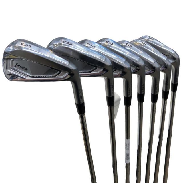 【中古】 ダンロップ SRIXON ZXi5 8S アイアンセット IR NS PRO MODUS3 TOUR105 (フレックスS) メンズ 男性用 右利き 右用 Cランク ゴルフクラブ