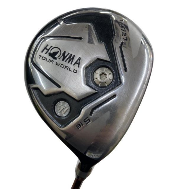 【中古】 本間ゴルフ TOUR WORLD TW727 5W フェアウェイウッド FW VIZARD YC65 (フレックスS) メンズ 男性用 右利き 右用 Cランク ゴルフクラブ