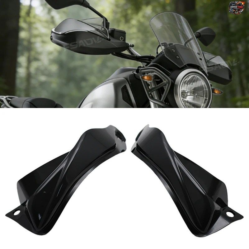 V85TT オートバイ用アクセサリー ハンドガード ハンドシールド プロテクター ウインドシールド V 85 TT V85 TT 2019 - 23 に適合