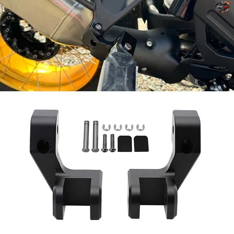 BMW R1300GS GS1300 2023 - 2025 に適合するオートバイ用パッセンジャーフットペグローダウンキットアクセサリー