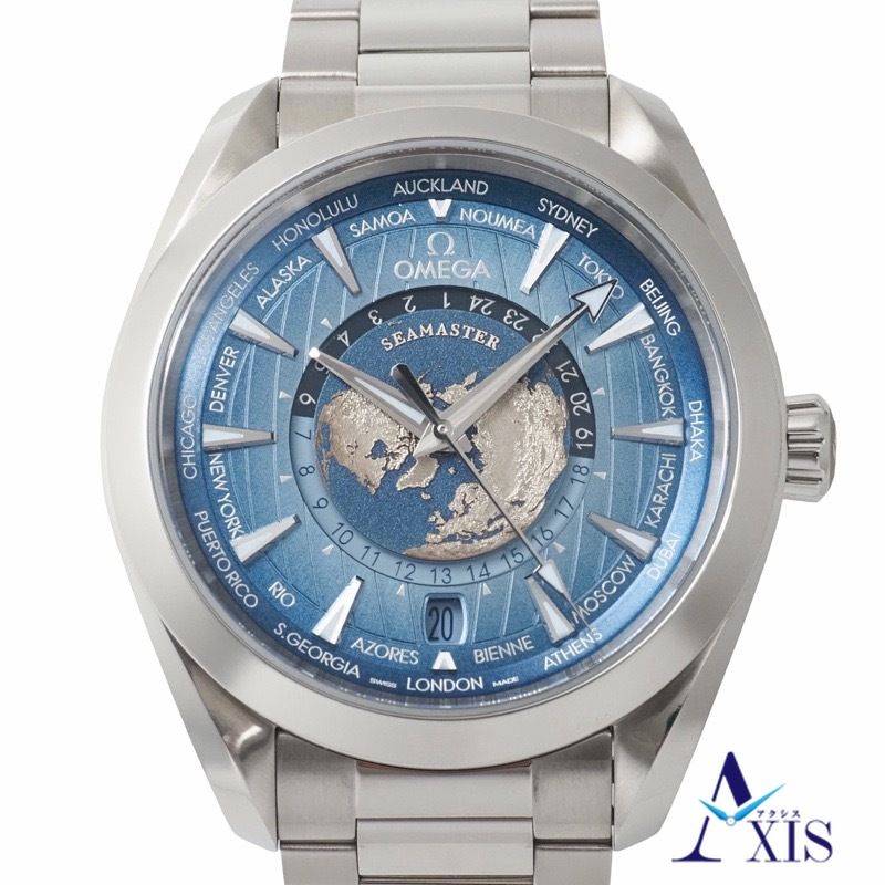 OMEGA オメガ シーマスター アクアテラ 150M ワールドタイマー 220.10.43.22.03.002 腕時計 505,040円