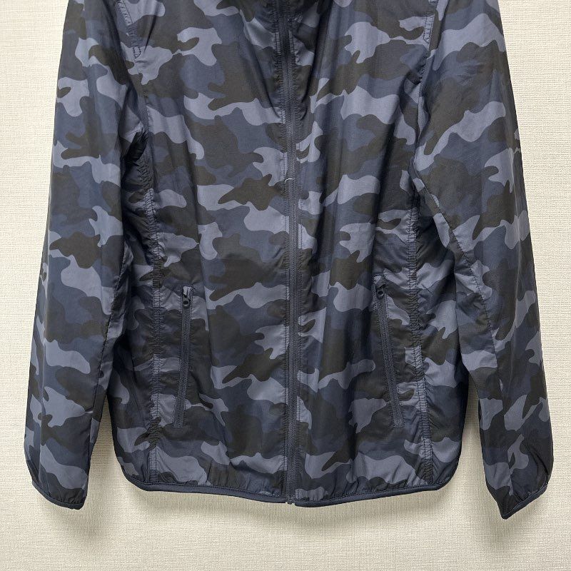 w^)b UNIQLO ユニクロ パーカー 311-157245(51-01) フード付き ジップ