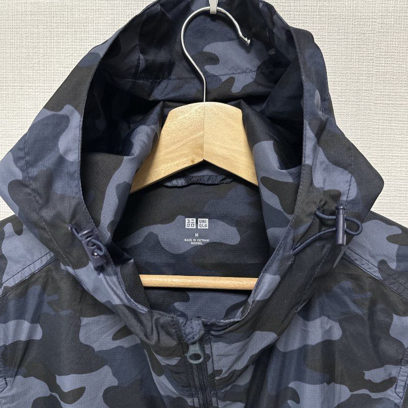 w^)b UNIQLO ユニクロ パーカー 311-157245(51-01) フード付き ジップ