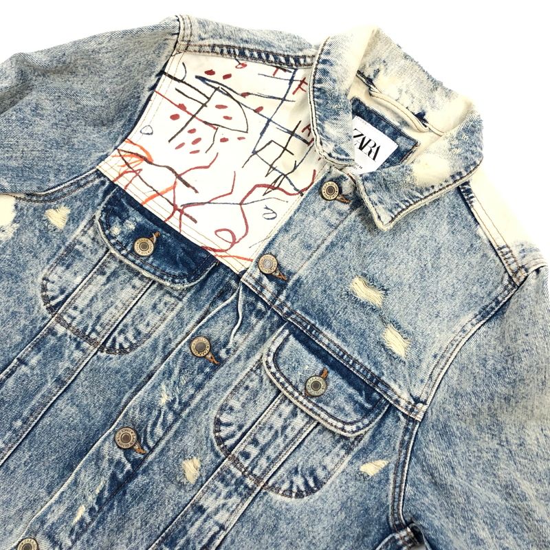 中古品】ZARA ザラ ×JEAN‐MICHEL BASQUIAT ジャン＝ミシェル・バスキア