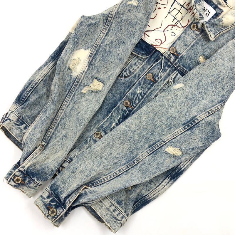 中古品】ZARA ザラ ×JEAN‐MICHEL BASQUIAT ジャン＝ミシェル・バスキア