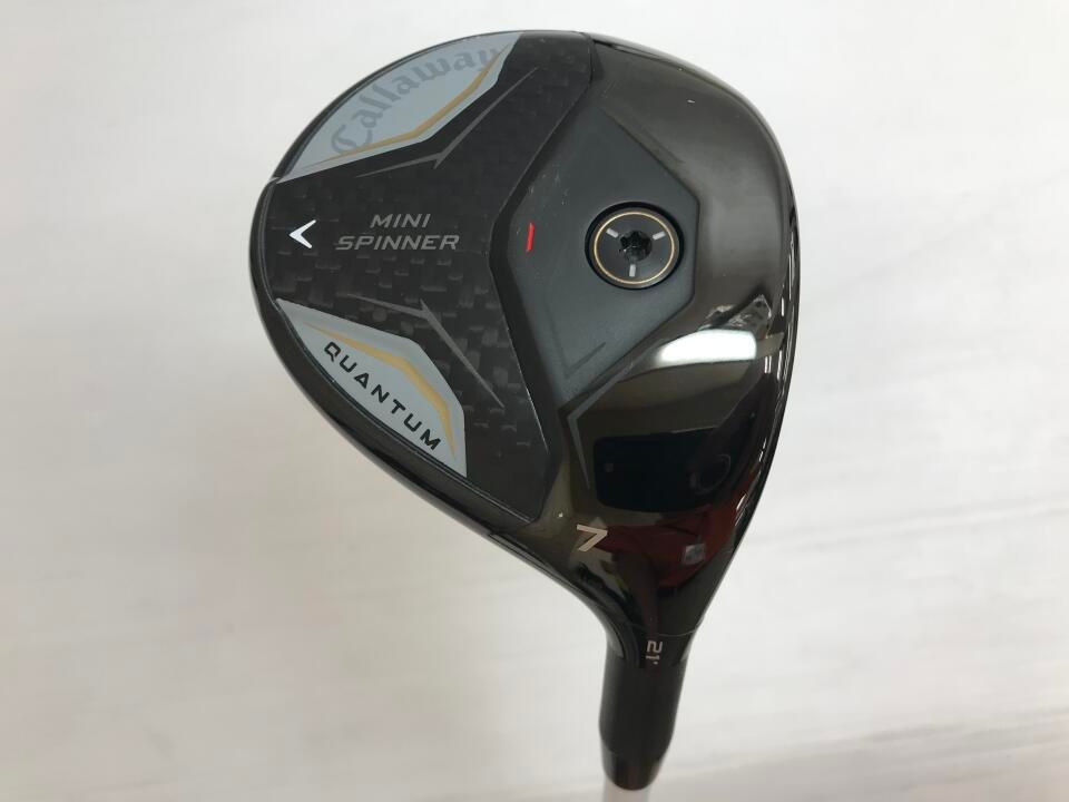 キャロウェイ　QUANTUM MINI SPINNER　21度　ツアーAD GC-5　Sフレックス　フェアウェイウッド　中古　ゴルフドゥ！多摩ニュータウン店【最短即日発送】