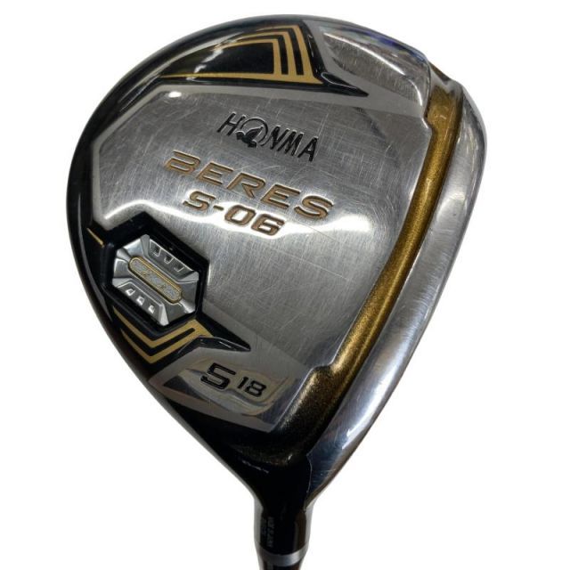 【中古】 本間ゴルフ BERES S-06 5W フェアウェイウッド FW 2S ARMRQX 47 (フレックスS) メンズ 男性用 右利き 右用 Cランク ゴルフクラブ