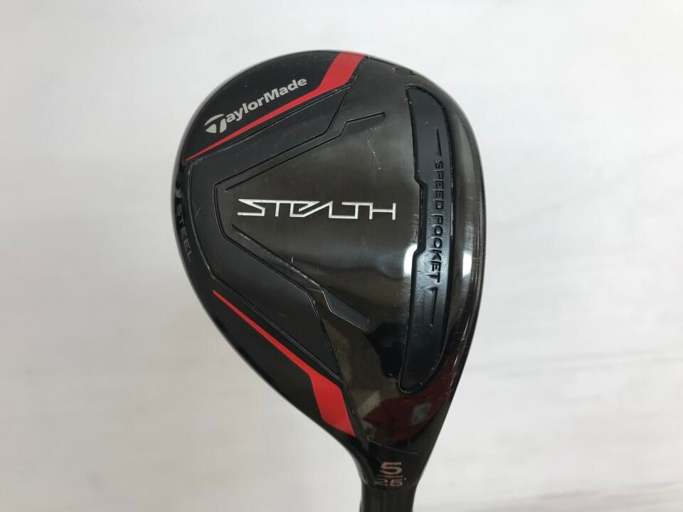 テーラーメイド　STEALTH　25度　TENSEI RED TM60　Rフレックス　ユーティリティ　中古　ゴルフドゥ！多摩ニュータウン店【最短即日発送】