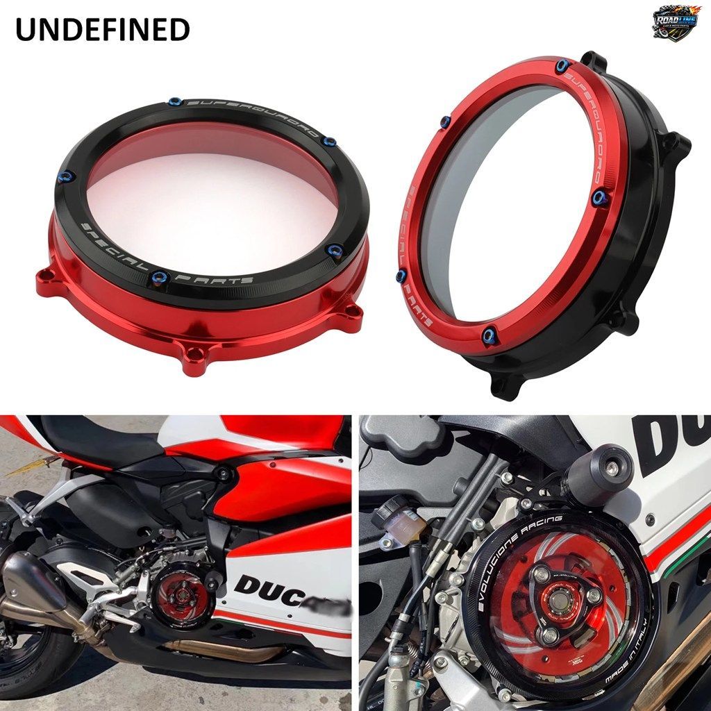 クリアクラッチカバー エンジンプロテクターガード DUCATI 1199 PANIGALE ABS 959 1299 R S 12-2019 ANNIVERSARIO TRICOLORE FINAL EDITION