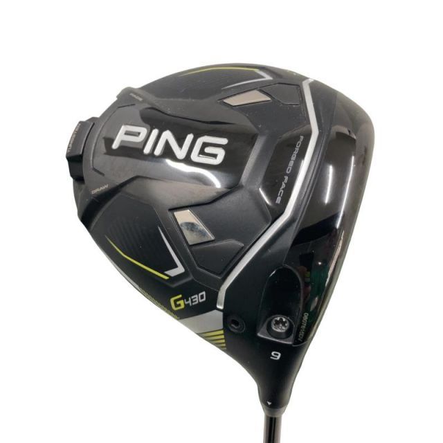 【中古】 ピン G430 MAX 9° ドライバー DR 純正特注シャフト (フレックスS) メンズ 男性用 右利き 右用 Cランク ゴルフクラブ