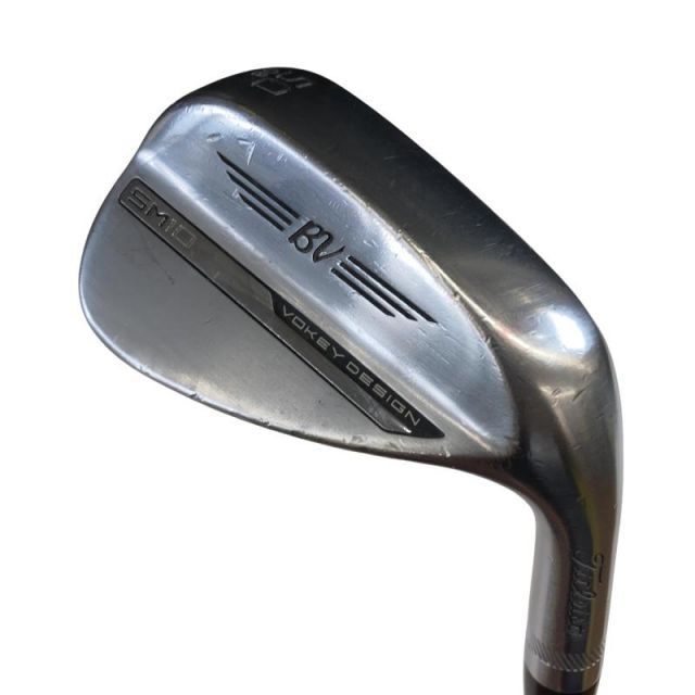 【中古】 タイトリスト VOKEY SPIN MILLED SM10 ツアークロム 50°/08°F ウェッジ WG Dynamic Gold (フレックスS) メンズ 男性用 右利き 右用 Cランク ゴルフクラブ